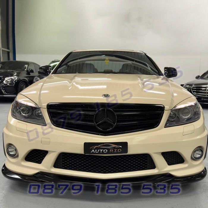 Тунинг спойлер лип предна броня Mercedes W204 C63 AMG Pre-Facelift