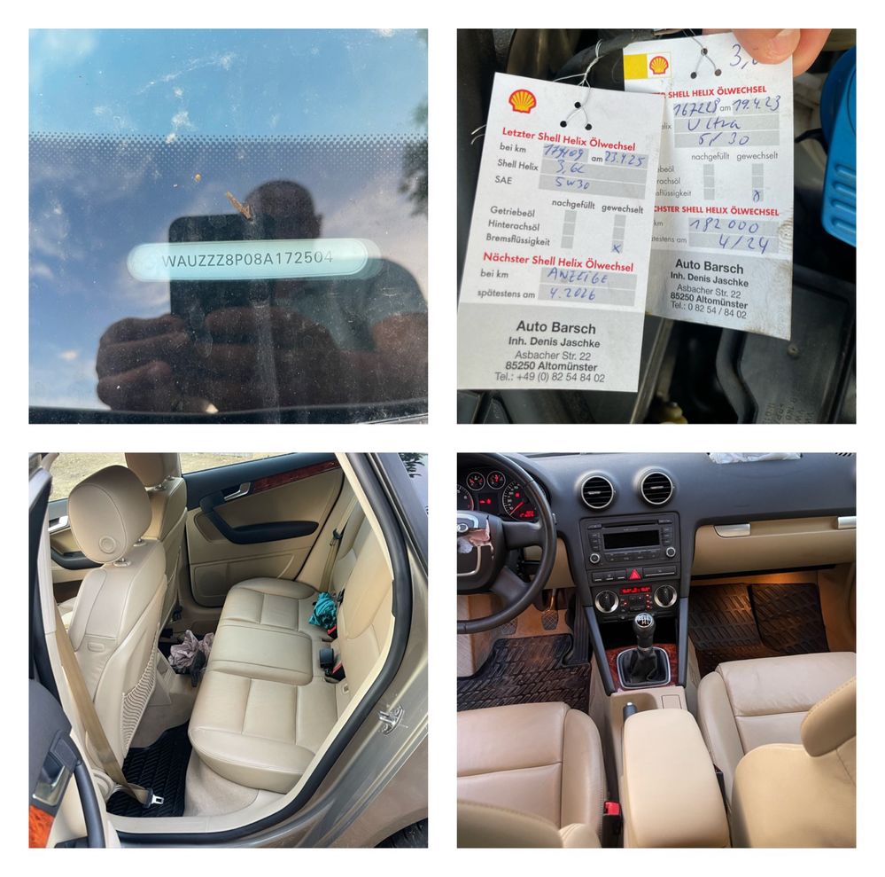 Audi/A3 din 2008/180000km/Recent adus din Germania