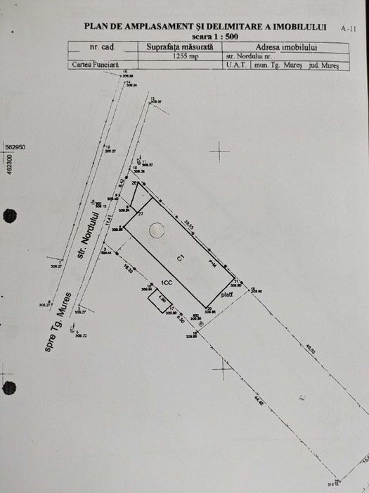 DE VÂNZARE/DE ÎNCHIRIAT Sconstruită 277 mp, teren 1.255 mp