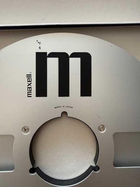 MAXELL, rola aluminiu ptr. magnetofon