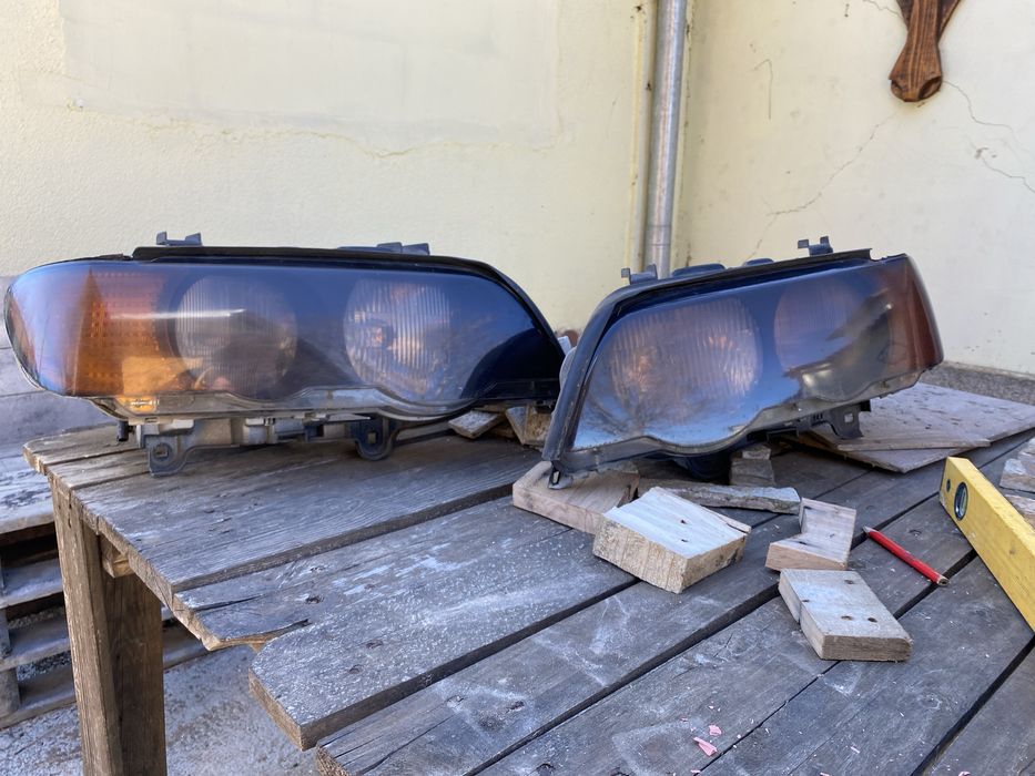 фарове BMW X5 e53 3.0i,3.0d,4.4i,4.8i  M54B30,M57D30 БМВ Х5 Pre face
