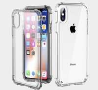 Iphone X XR XS MAX - Husa Silicon Spate Plexi Strong Case Clear