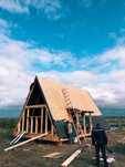 Cabana tip A Frame  4.2m x 9m