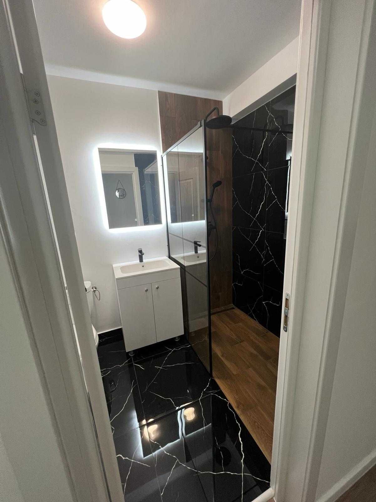 APARTAMENT NOU finisat și utilat, cu o cameră și GRĂDINĂ