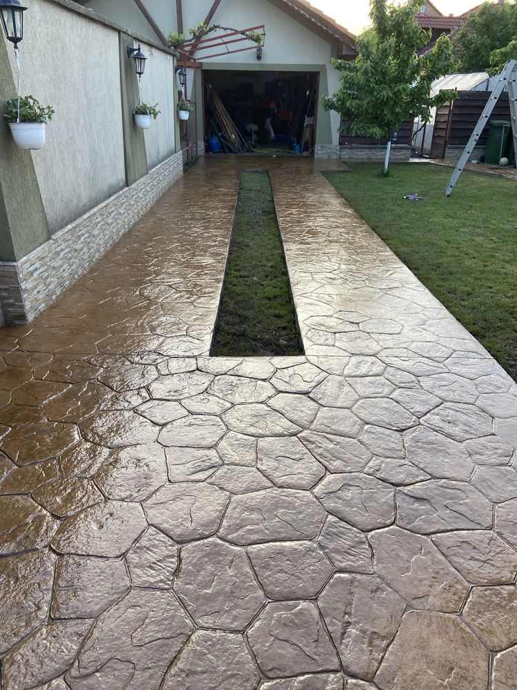 Beton amprentat Ploiesti