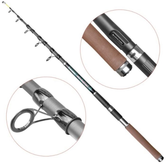 Lanseta fibra de carbon Baracuda Zippy 3006