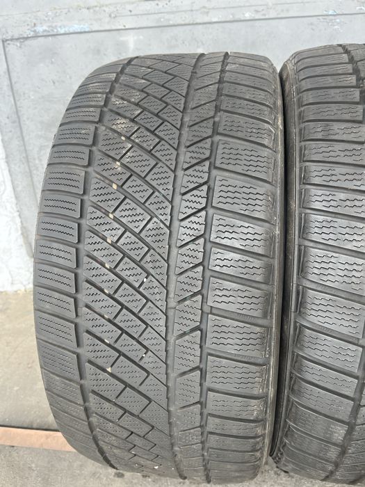 2 бр. зимни гуми 255/40/18 Continental 5/6 mm DOT 4214