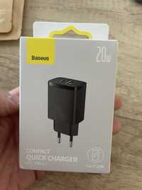 Quick charge зарядно usb type u+c