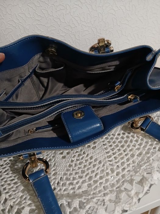 Чанта в цвят Деним