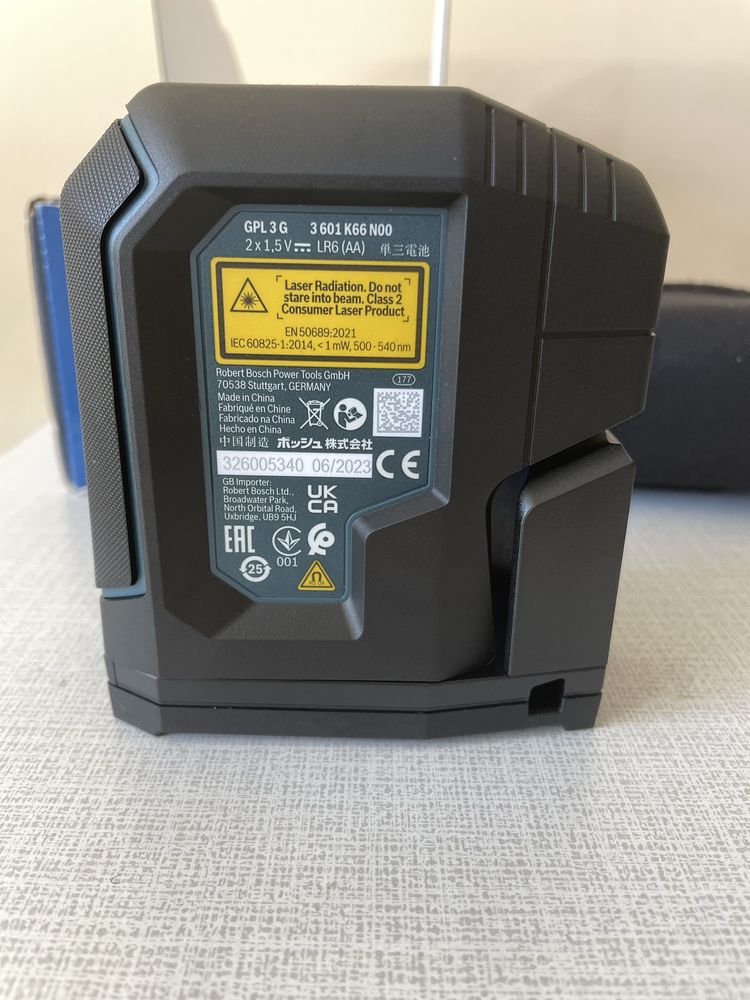 точков лазер bosch gpl 3g