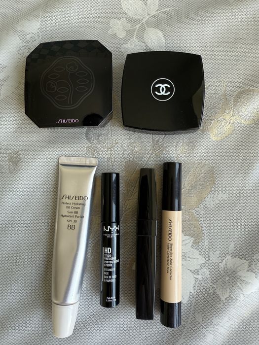 Декоративная косметика Chanel, Shiseido, Nyx