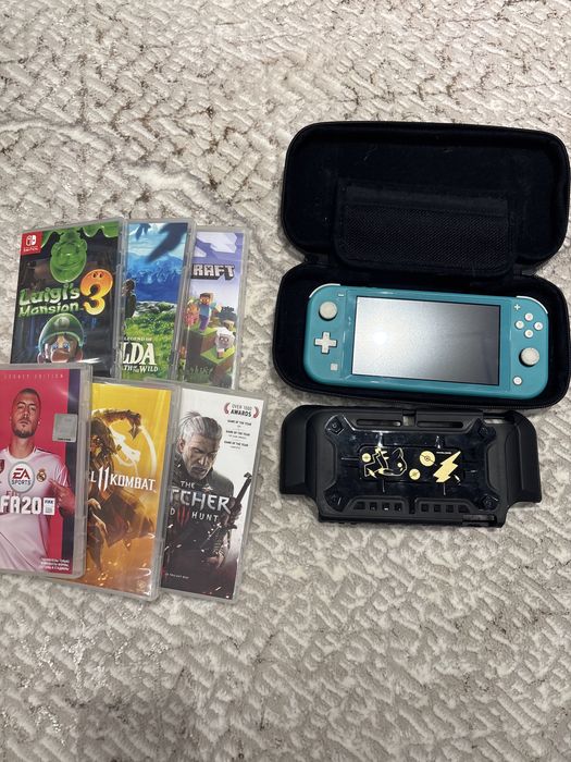 Nintendo switch lite с играми