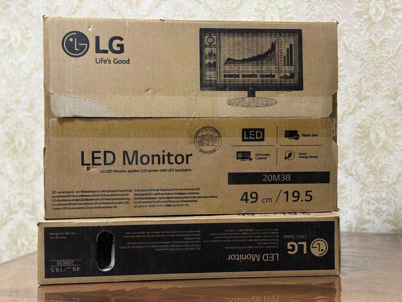 Продаю 3-Штук LG Монитор  20MK400A + LG 20M38 2-Штук