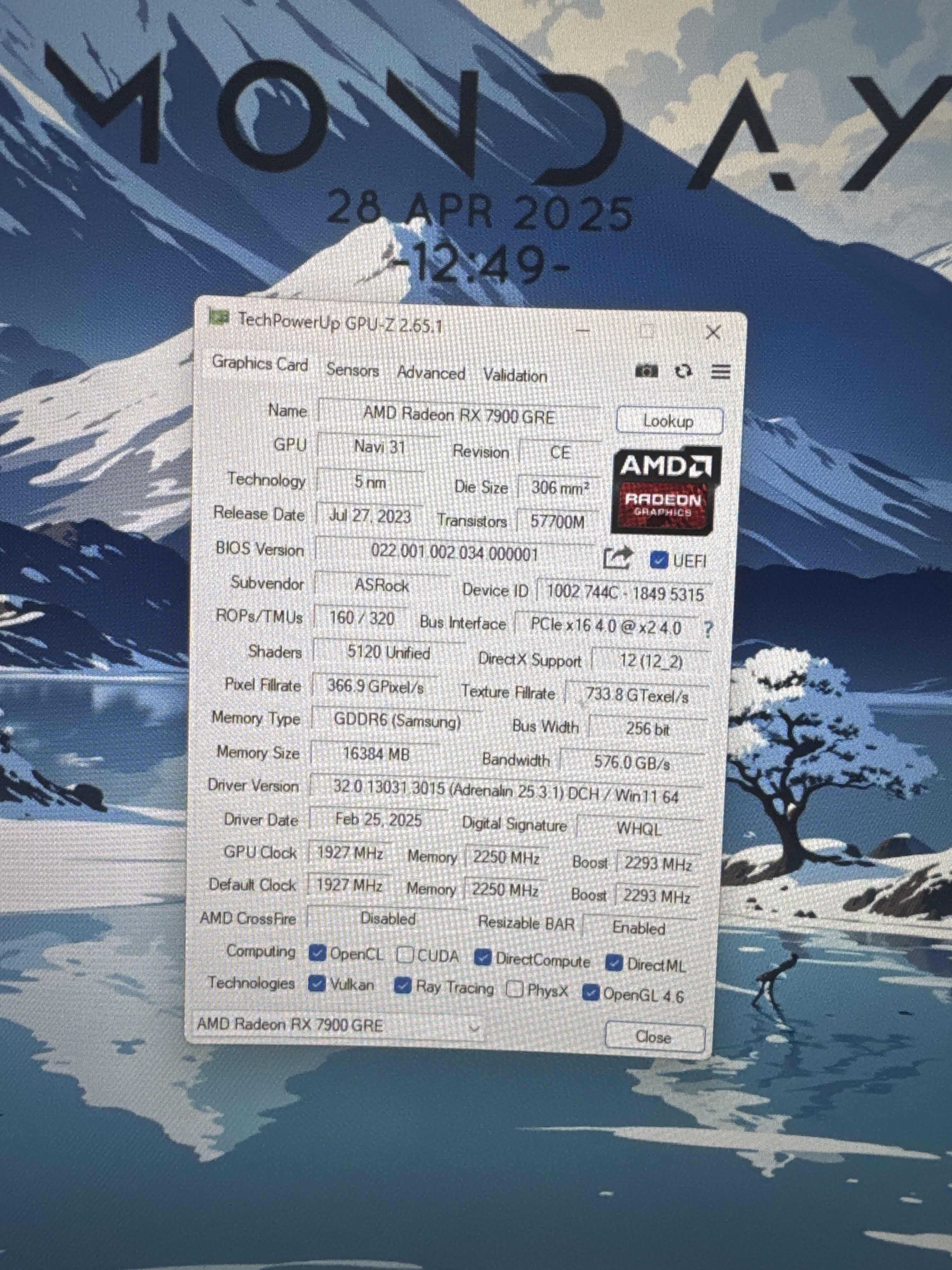 Ultra Gaming Ready- RX 7900 GRE / Ryzen 5 7600X / 16GB / 1TB / Win11