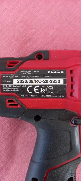 Einhell TE-CD 18/40 Li