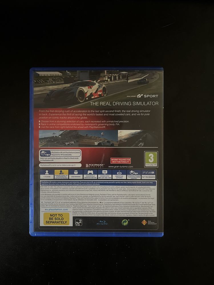Gran Turismo PS4/playstation 4