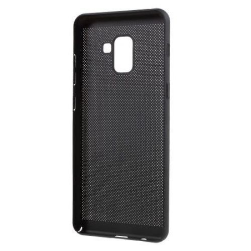 Husa Elegance Luxury Mesh Black pentru Samsung Galaxy A8