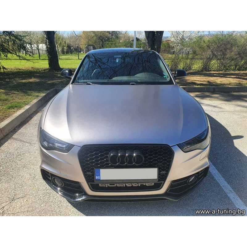 Тунинг решетка RS5 визия с “quattro” за Audi A5 8Т FL