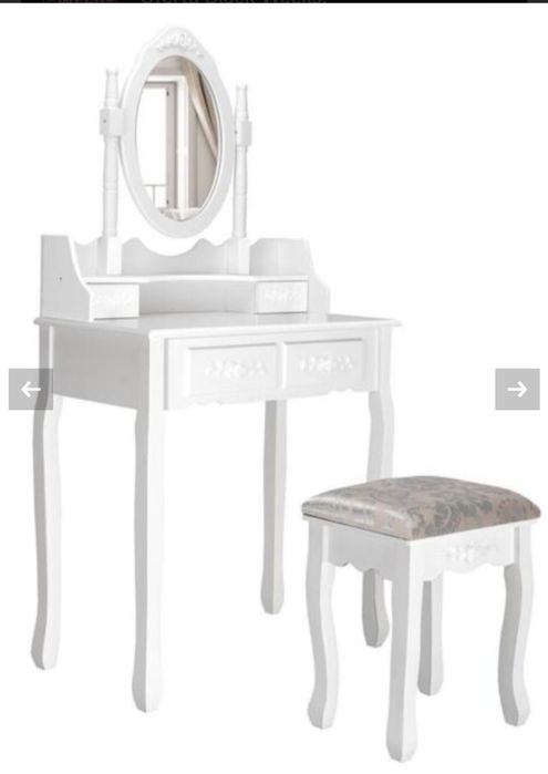 Măsuță alba mireasa