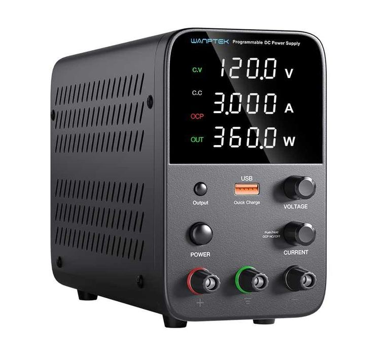 Sursa laborator de curent continuu programabila 120V 3A 360W