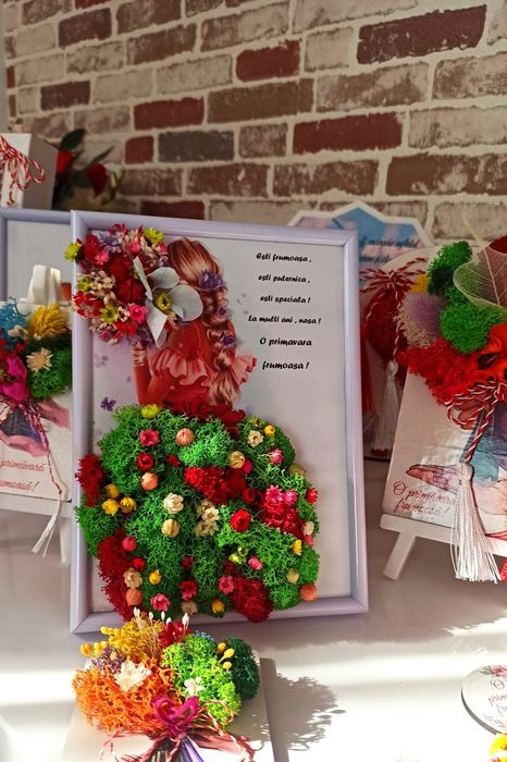 Tablouri decorate cu licheni