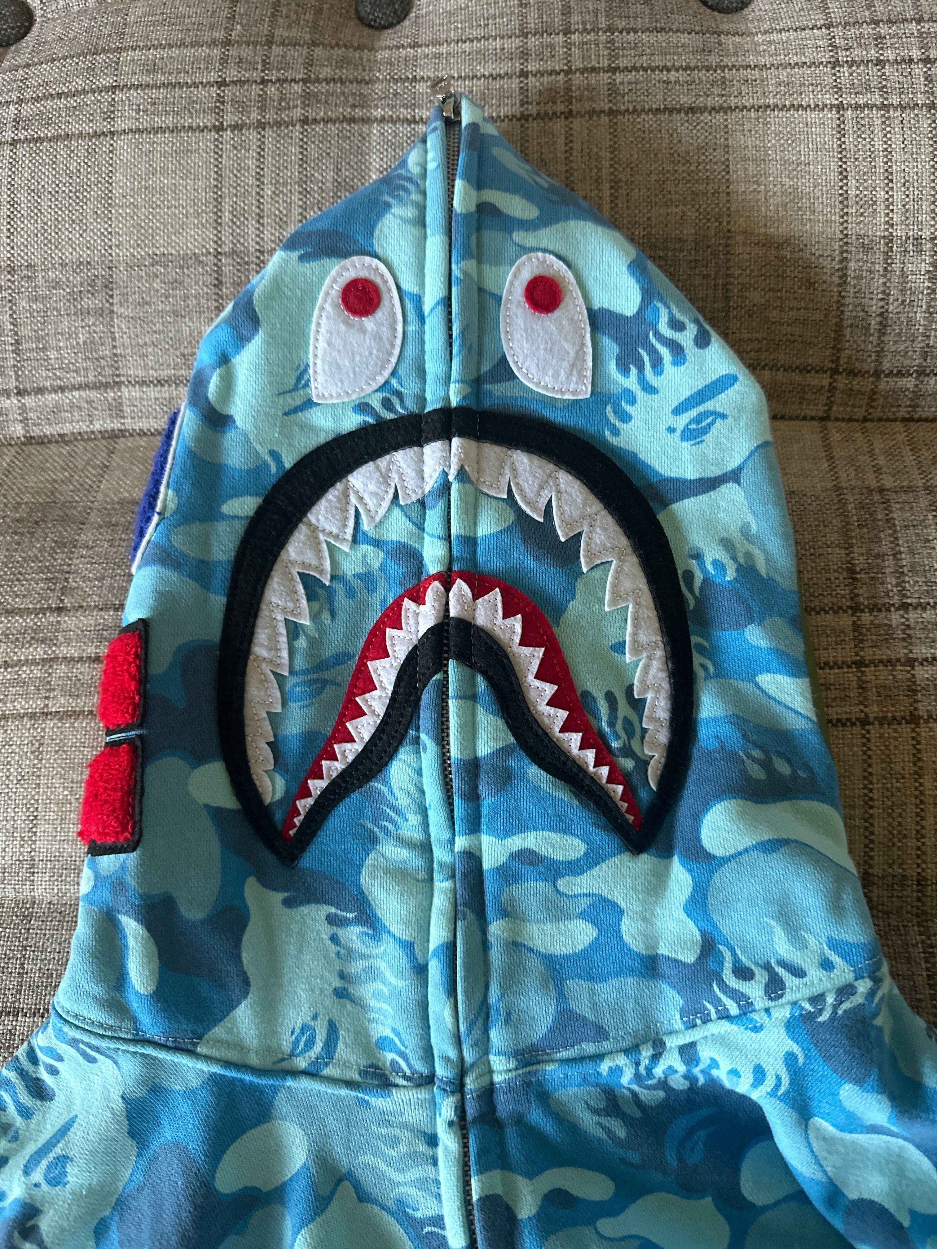 Зипка Bape blue 46р