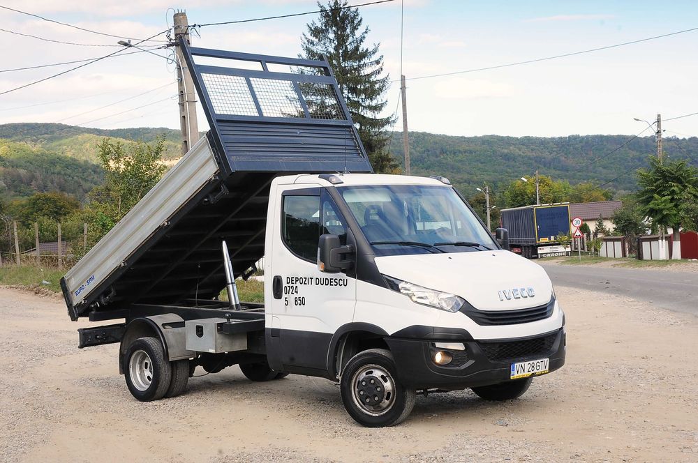 IVECO Daily 35C14 Basculabil/cutie 2018 140CP E6 6 trepte AC 60.000 km