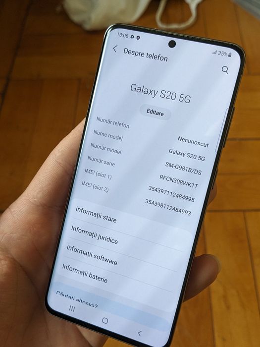 Samsung Galaxy S20 5G AMOLED 128GB 12GB