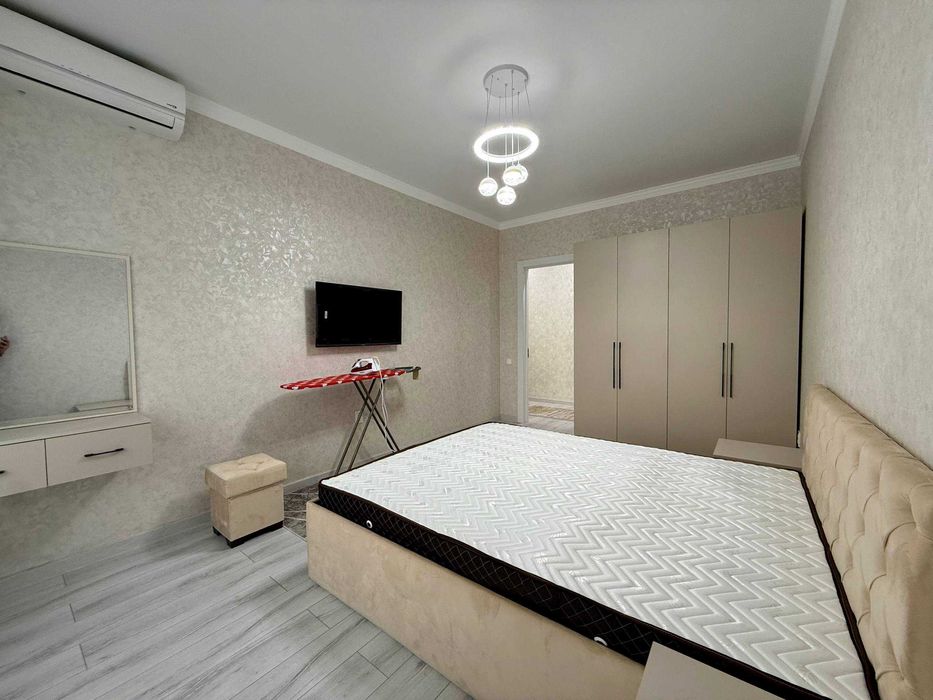 Продаётся 1-комнатная 45м2 в ЖК «NRG Qorasuv», Карасу 6 напротив