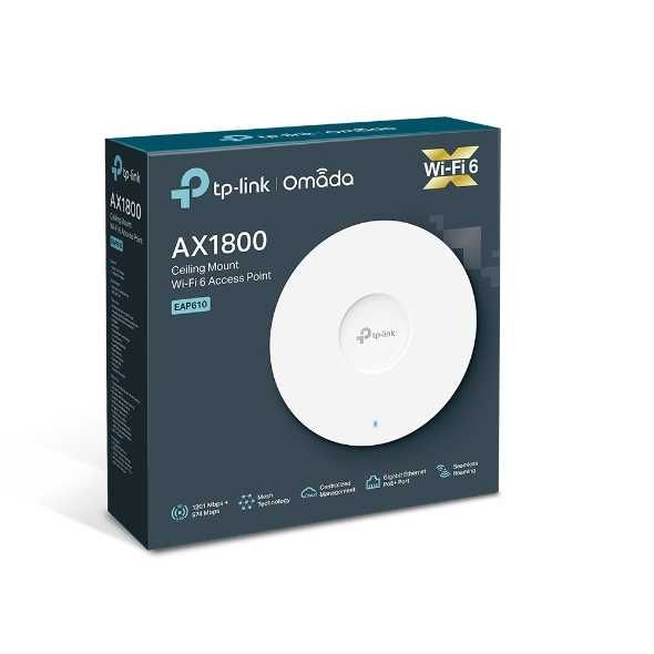 Потолочная точка доступа Wi‑Fi 6 Tp link EAP610 AX1800