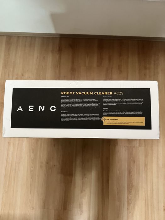 Прахосмукачка робот - Aeno ARCO002S, Мокро и сухо почистване