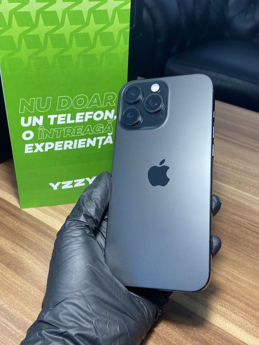 iPhone 16 Pro Max / 256 GB / Sănătate baterie 100% / Ca nou