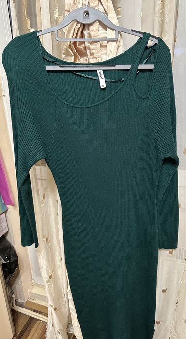 Rochie tricotata verde