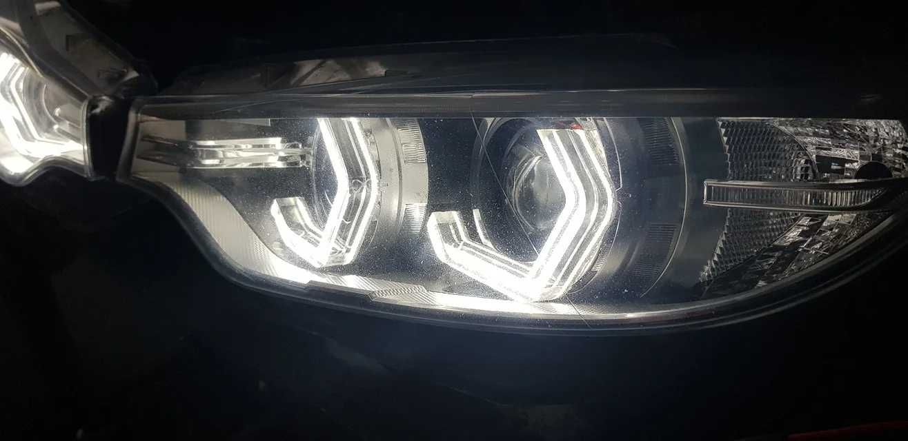 Kit Lupe+ Kit Led 120W + Angel Eyes Iconic Led M4 pt BMW F30/F31/F34