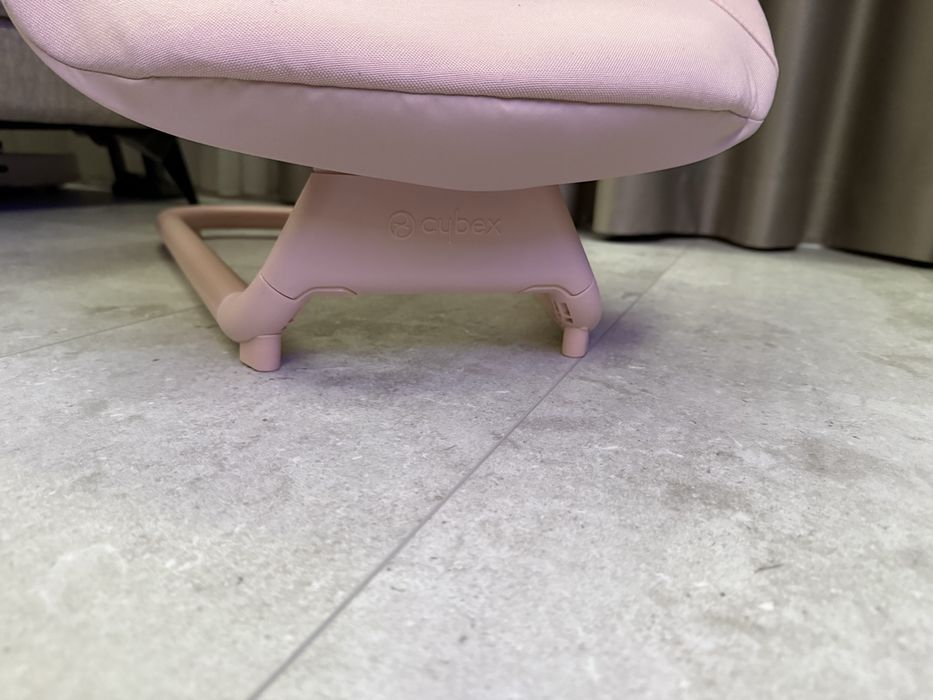 Бебе Шезлонг Cybex LEMO Bouncer Pink ГАРАНЦИЯ ДО 05.2026г.