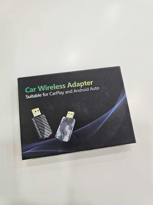 Безжичен CarPlay адаптер (Carbon Design)