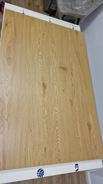Blat masa MDF nou, 120×80, stejar
