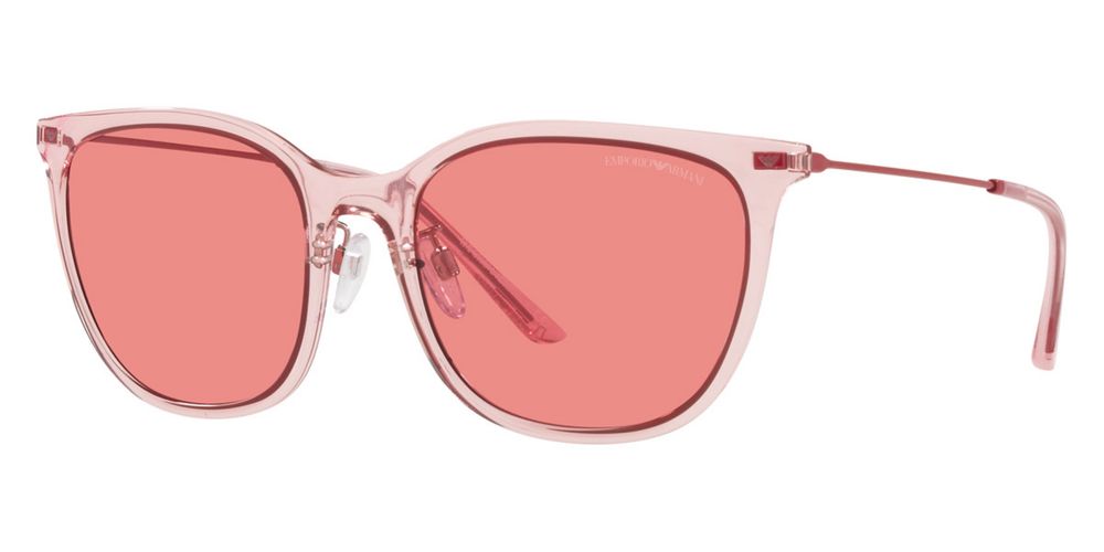 Нови очила Emporio Armani™ - Shiny Transparent Red