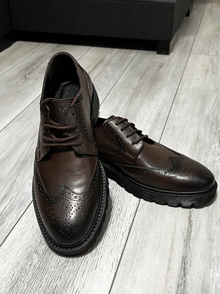Pantof piele casual / elegant fit 42-42.5