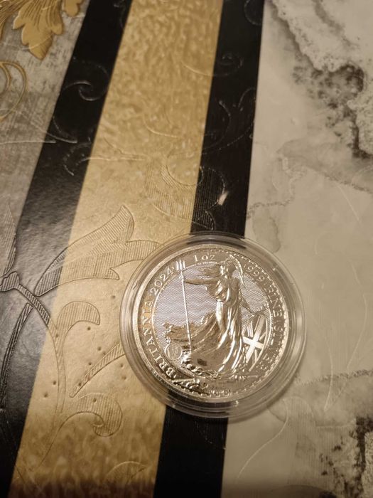 Сребърни монети 1 оz 999 Кругерранд Британия Кленов лист