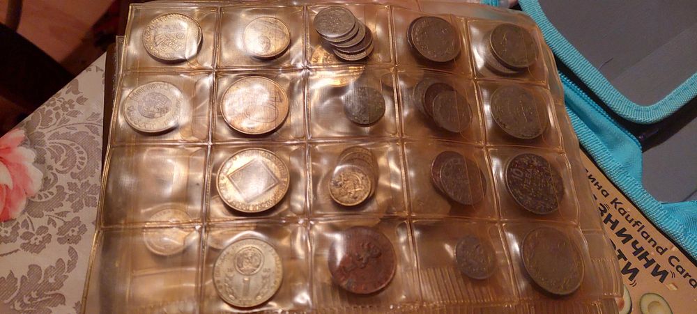 Лот стари монети. Главно Български