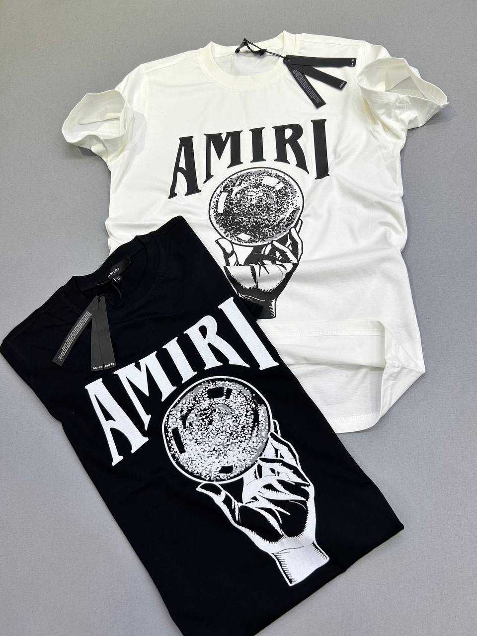 Tricou Barbati Amiri Marimi: XL , XXL - 2 Culori ‼️