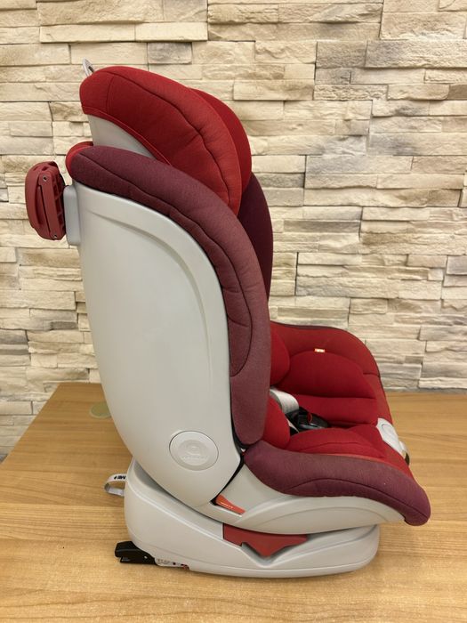 Scaun auto cu isofix, APRAMO Rotativ 4 in 1, rosu, 0-36kg