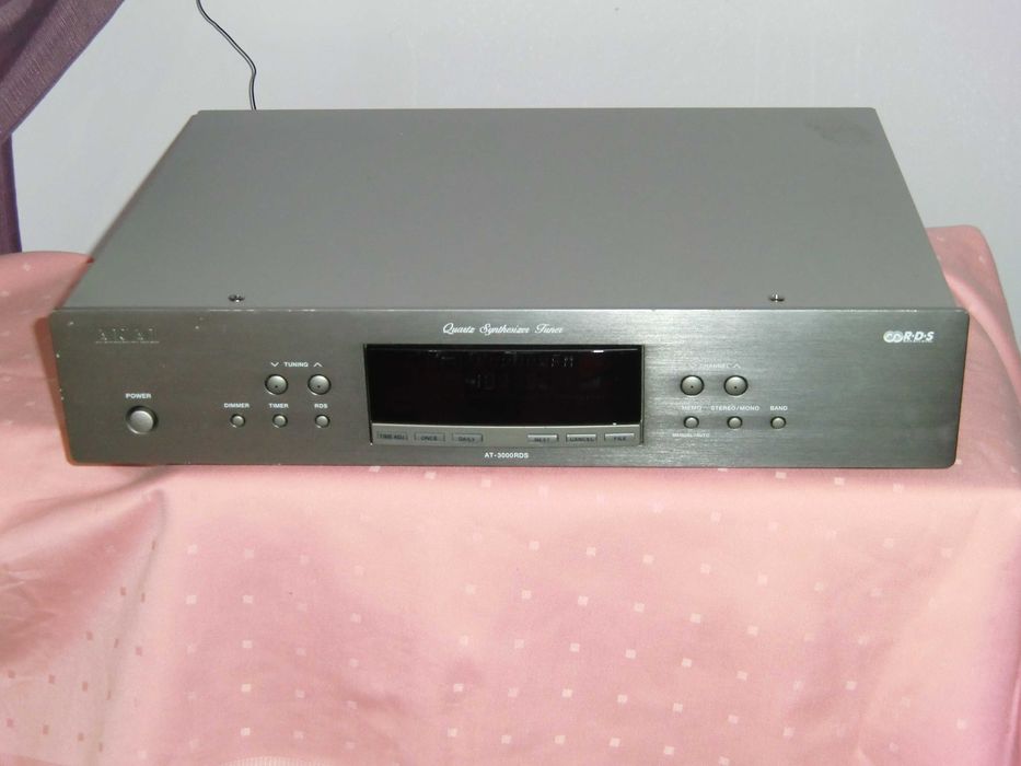 AKAI AT-3000 RDS tuner digital , obiect de colectie