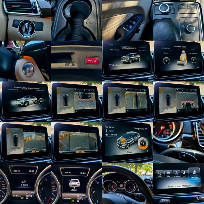 2018 Mercedes-Benz GLE 350d Coupe, 4Matic Pachet AMG,  VENTILATIE