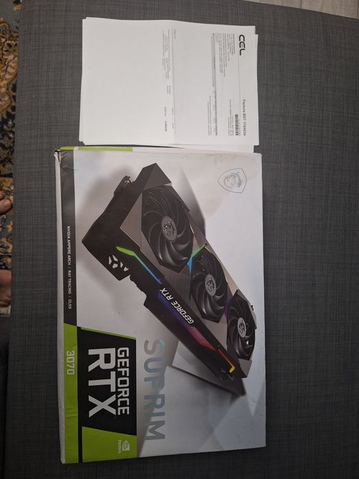 Placa video MSI RTX 3070 Suprim X