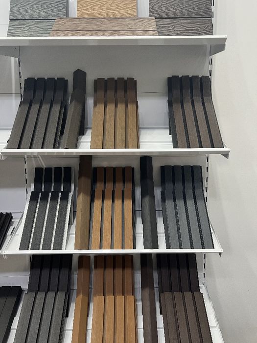 Dpk fasad,вертикальный и горизонтальный, ДПК фасадная Китайский оригин