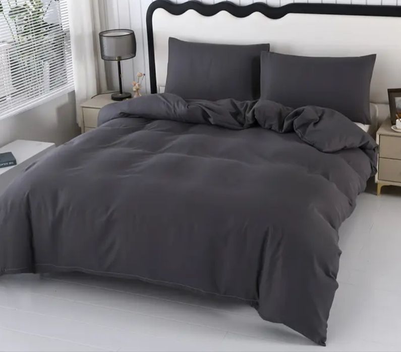 Спално бельо сив