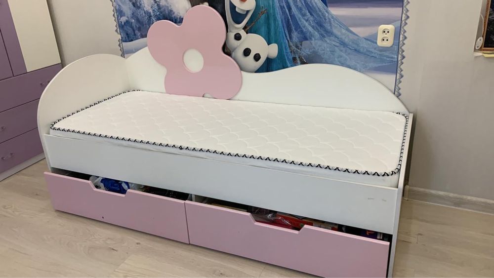 Кровать детская для девочек