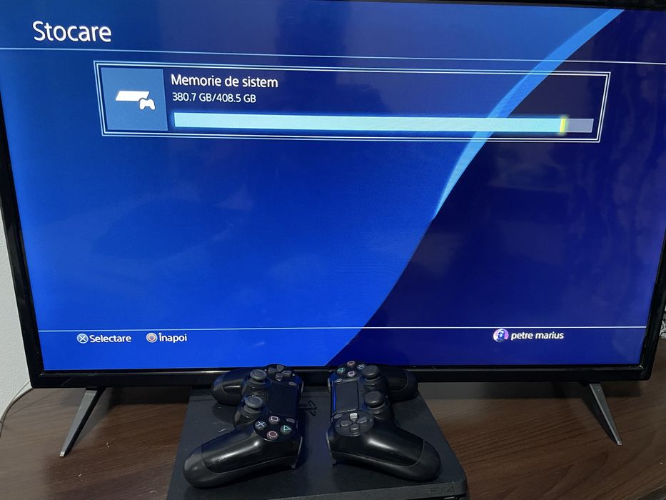 Ps 4 Slim 500GB 2 manete